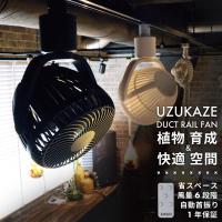 シーリングファン ダクトレールファン 暖房 冷房 天井 サーキュレーター 扇風機 ウズカゼ UZUKAZE SRF-250 部屋干し スワン電気
