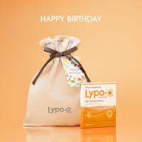 ビタミンC　Lypo-C 公式　バースデーギフト リポカプセル ビタミンC  (11包入) 1箱 ラッピング済 誕生日 プレゼント ギフト　 | Lypo-C公式ショップ ヤフー店