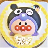 バイキンアンパンマン立体ケーキ/誕生日ケーキ/ホールケーキ/キャラクターケーキ/デコレーションケーキ/6号(約18cm) 