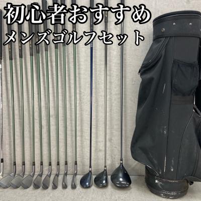 NIKE　メンズゴルフ12本セット　右利き用　キャディバッグ　初心者おすすめ コスパ最高❗️初心者ゴルフ応援📣メンズゴルフセット豪華12本
