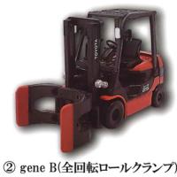 トイズキャビン ガチャ 1/64 TOYOTA L&amp;F geneB 電動フォークリフトコレクション 【2. gene B（全回転ロールクランプ）】 | ミニチュアの森