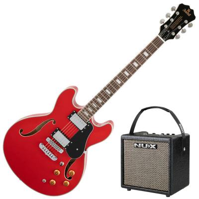 Aria Pro 2 TA-02 セミアコ エレキギター アリア プロ 2レッド 即納可能】Aria Pro II（アリアプロツー）615-AE200（See-through Red