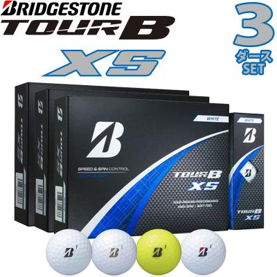 TOUR B ブリヂストンゴルフ XS 3ダースセット 36球 2024年 TOUR B ブリヂストンゴルフ XS 3ダースセット 36球 2024年
