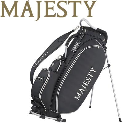 新品　MAJESTY ブラック スタンドキャディバッグ キャディバッグ スタンド（MAJESTY（ゴルフ）／ゴルフ用バッグ