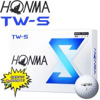 特価 本間ゴルフ ホンマ TW-S ツアーワールド ゴルフボール ホワイト 1ダース 12球入り スピン系 白 セール品 HONMA TOUR WORLD TW S WH White 【当店在庫商品】 | 町のゴルフ屋さん