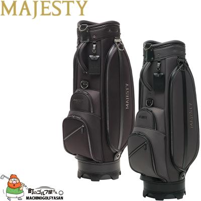 【新品】MAJESTY ゴルフバッグ キャディバッグ 黒 MAJESTY（キャディバッグ）｜ゴルフ用バッグ｜ゴルフ | スポーツ の