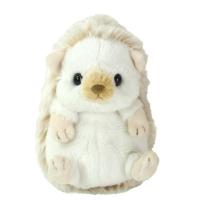 フラッフィーズ  fluffies  ぬいぐるみ　ハリネズミ (S) ホワイト | メッチェン洋品雑貨店