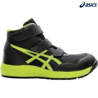 アシックス 安全靴 作業靴 ウィンジョブCP216 ブラックXネオンライム 27.0cm 1273A076.001-27.0 | マエキネットストア
