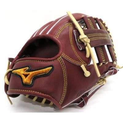 ミズノプロ硬式グローブプラムブラウン（野球グローブ、ミット）｜野球
