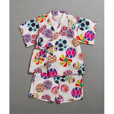 BREEZE 甚平 130cm 昆虫プリント BREEZE 甚平 130cm 昆虫プリント BREEZE 甚平 130cm 昆虫