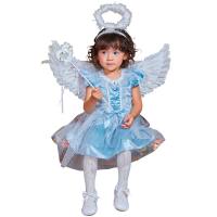 クリスタルエンジェル ベビー 天使 赤ちゃん ドレス リングガール コスチューム 衣装 天使の輪 天使の羽 85サイズ 90サイズ 95サイズ | コスプレ衣装専門店マジックナイト