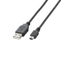 エレコム USBケーブル 【miniB】 USB2.0 (USB A オス to miniB オス) ノーマル 3m ブラック U2C-M30BK | Mago8go8