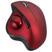 ナカバヤシ Digio2トラックボールマウス 角度可変 Bluetooth5.0 5ボタン 光学式 レッド | Mago8go8