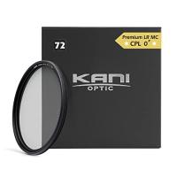 KANI プレミアム CPL 0# ナチュラル/円偏光フィルター (72mm) | Mago8go8