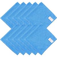 3M マイクロファイバー クロス ふきん 雑巾 業務用 青 10枚 スコッチブライト WC2012 RED | Mago8go8