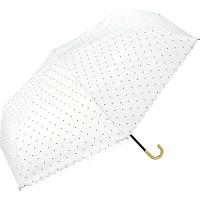 Wpc. 日傘 遮光ドットフラワーポイント ミニ オフ 折りたたみ傘 55cm レディース 晴雨兼用 遮光 UVカット 100% 水玉 大人可愛い 留 | Mago8go8