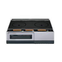 IHクッキングヒーター パナソニック　KZ-KB21E　据置 KBタイプ 2口IH ブラック(石目調) [■] | まいどDIY
