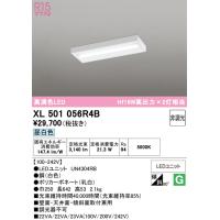 オーデリック　XL501056R4B(LED光源ユニット別梱)　ベースライト 非調光 LEDユニット交換型 昼白色 直付型 | まいどDIY