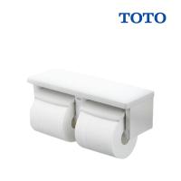 [在庫あり] トイレ関連 TOTO 【 YH650 ♯NW1 】 棚付二連紙巻器 樹脂製 ホワイト ☆ | まいどDIY