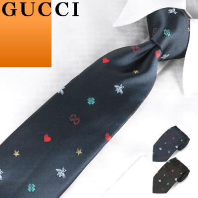 ☆GUCCI メンズネクタイ レギュラータイ☆ 美品】グッチ GUCCI ネクタイ レギュラータイ 総柄 シルク 赤