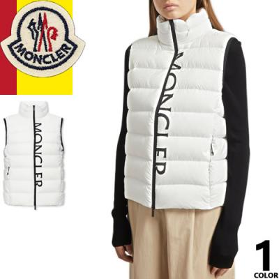 MONCLER レディースダウンベスト(色:ホワイト系)の商品一覧 MONCLER レディースダウンベスト(色:ホワイト系)の商品一覧