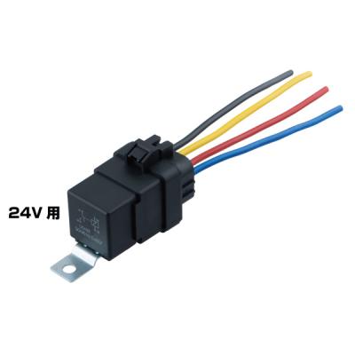 NASA4ピン リレーボックス●即日発送● RC1134 4極リレー DC24V用MAX240W(10A)|トラック用品 : トラック