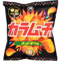 カラムーチョチップスホットチリ味  55g × 12個 ポテトチップス えびせん スナック菓子 お菓子 | マイドラ生活総合館