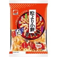 三幸製菓 粒より小餅 80g × 12個 おかき 小粒 ミックス 雪の宿 せんべい | マイドラ生活総合館