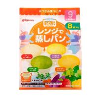 ピジョン レンジで蒸しパン 8個入り 9ヶ月〜 離乳食 ベビーフード | マイドラ生活総合館