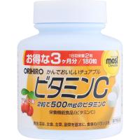 オリヒロ MOST チュアブルビタミンC（180粒） 健康 美容 ビタミンB2 ビタミンC | マイドラ生活総合館