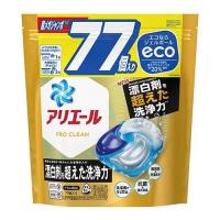 P&amp;G アリエールジェルボール4Dプロクリーン つめかえ用 超メガジャンボサイズ 77個 洗濯洗剤  詰め替え | マイドラ生活総合館