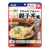 バランス献立やわらかごはんの親子丼風180g アサヒグループ食品   食事関連 介護食 健康食品 歯ぐきでつぶせる | マイドラ生活総合館