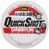 DUELデュエル HARDCOREハードコア カーボナイロンライン 10Lbs. HARDCORE QUICK SHOT CN 150m 10LbS. チタンゴールド バス H3348 | maisonM