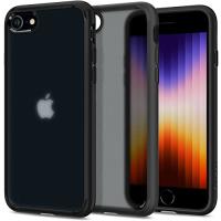 Spigen 半透明 iPhone SE3 ケース 第3世代 2022 iPhone SE2 ケース 第2世代 iPhone7用ケース iPhone8用 ケース マット感 2重構造 黄ばみなし 指紋防 | maisonM