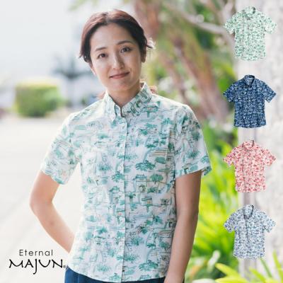 【値下げ⭐︎美品】MAJUNワンピース　XL レッド マメクロゴウチ コットン ワンピース 1 レディース レッド