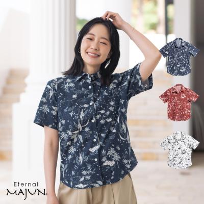 かりゆしウェア レディース（サイズ（S/M/L）：4L～）のおすすめ人気