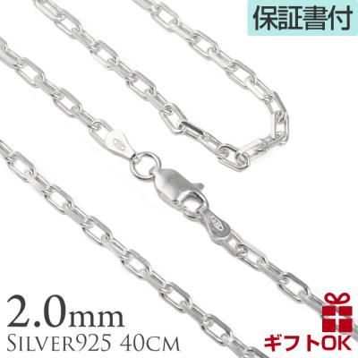 アンカーチェーン ネックレス シルバー925のおすすめ人気商品一覧 通販