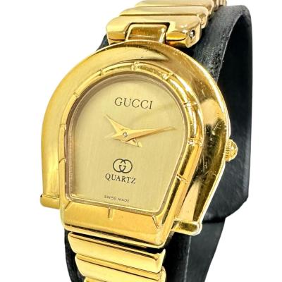 GUCCI アナログ腕時計 ゴールド　動作未確認　グッチ　レディース時計 グッチ 時計 レディース ゴールド（ファッション）の商品一覧 通販