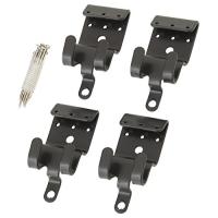アイリスオーヤマ メッシュ パネル 石膏ボード 金具 ブラック MPA-KS | 眞屋