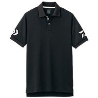 ダイワ(DAIWA) 半袖ポロシャツ ブラック×ホワイト XL DE-7906 | 眞屋