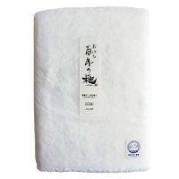 おぼろタオル バスタオル ホワイト 60×120cm 「おぼろ百年の極」想像を超える極上の肌触り/日本製 | 眞屋