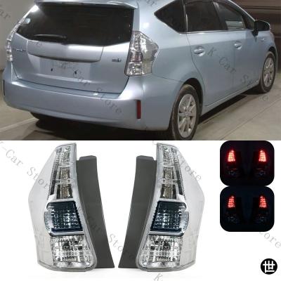 プリウスアルファ　テール 2個セット トヨタ（TOYOTA） プリウスα ZVW40 ZVW41 テールランプ US仕様 左右