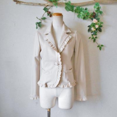L'EST ROSE（レストローズ）ジャケット　新品 L'EST ROSE レストローズ LEST ベルベット 使用 ジップアップ