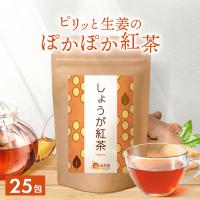 公式 温活農園 しょうが紅茶 2g×25包 ティーバッグ ショウガ紅茶 生姜紅茶 生姜茶 濃い味 ジンジャーティー お茶 紅茶 送料無料 | ママセレクト