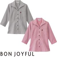 シャツ ドレスシャツ 制服 ユニフォーム キレイめ クールビズ ボンユニ BONUNI ボストン 七分袖イタリアンカラーシャツ 34202-28、34202-99 飲食店 レディース | 作業服 安全靴 安全帯のまもる君