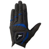 ミズノ W-GRIP手袋[左手用]5MJML051-27 ブラック×ブルー 22cm | マナスポヤフー店