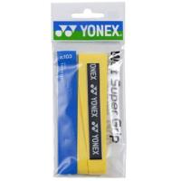 YONEX ウェット スーパーグリップ [AC103-004 イエロー] 1本入 | マナスポヤフー店