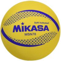 MIKASA ソフトバレーボール 円周78cm 検定球 MSN78-Y イエロー | マナスポヤフー店