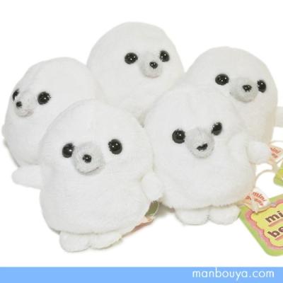 アザラシのぬいぐるみ 水族館 グッズ A-SHOW mini beans ミニ