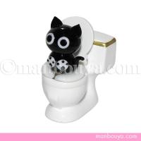 ミニチュア ガラス細工 動物 黒猫 インテリア雑貨 フォーカート トイレ長居クロネコ  まんぼう屋ドットコム | まんぼう屋ドットコム-Yahoo!店